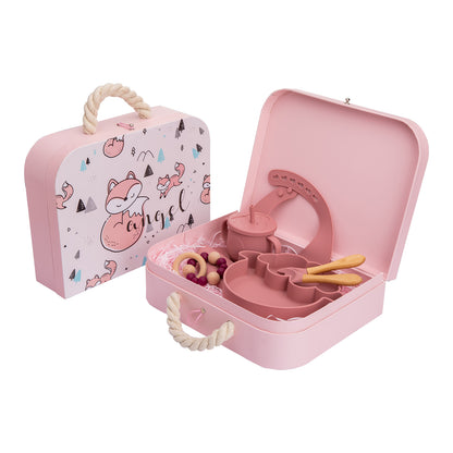 Set de bol en silicone pour bébé et vaisselle bébé