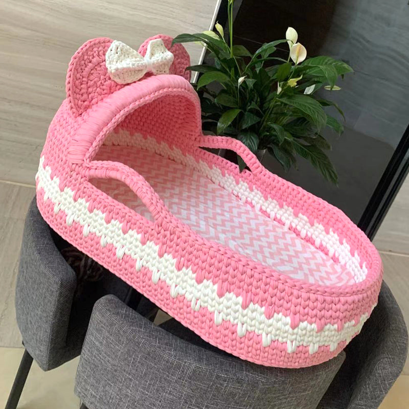Couffin bébé tressé