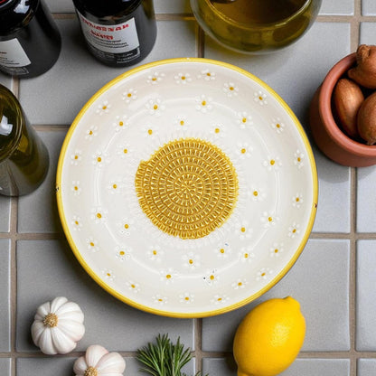 Handmade Ceramic Grater Bowl