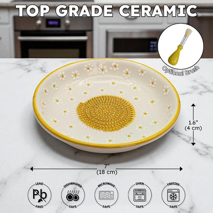 Handmade Ceramic Grater Bowl
