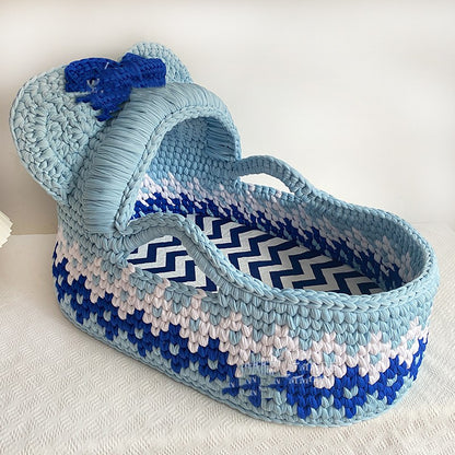 Couffin bébé tressé