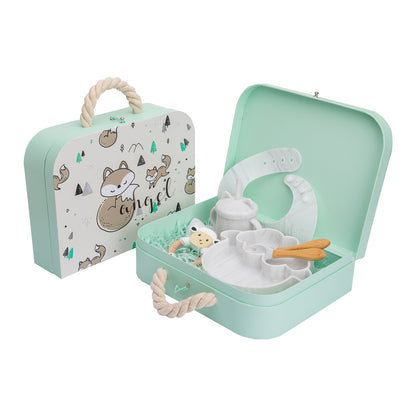 Set de bol en silicone pour bébé et vaisselle bébé