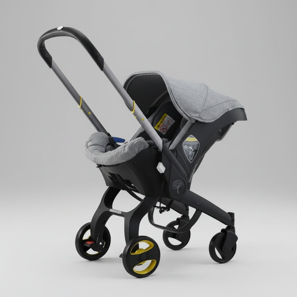 POUSSETTE SIEGE AUTO | 4 en 1 Transformable gris