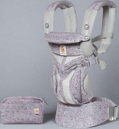 PORTE BEBE BreathBabyBag Mauve Lavande