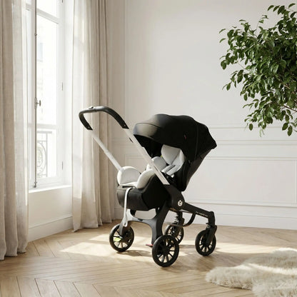 Poussette 2 en 1 | evolutive Ultra Legere noir