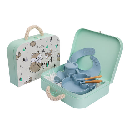 Set de bol en silicone pour bébé et vaisselle bébé