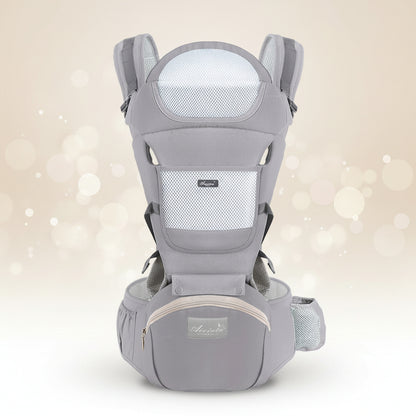 Porte bebe | Ergonomique gris