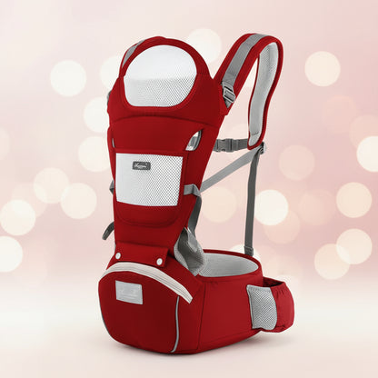 Porte bebe | Ergonomique rouge