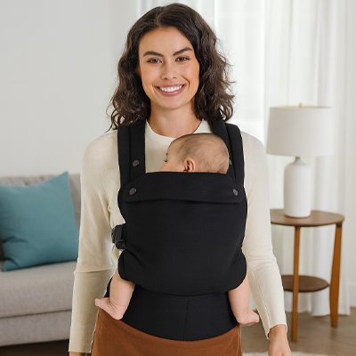 Porte bébé physiologique respirant