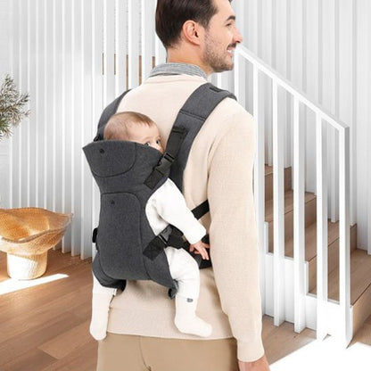 Porte bebe physiologique gris