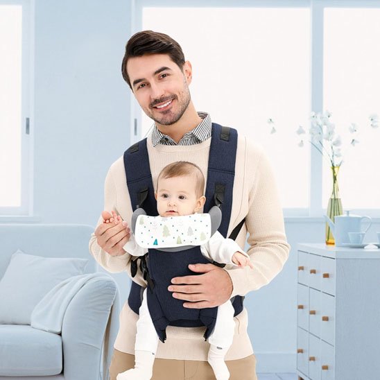 Porte bebe physiologique respirant