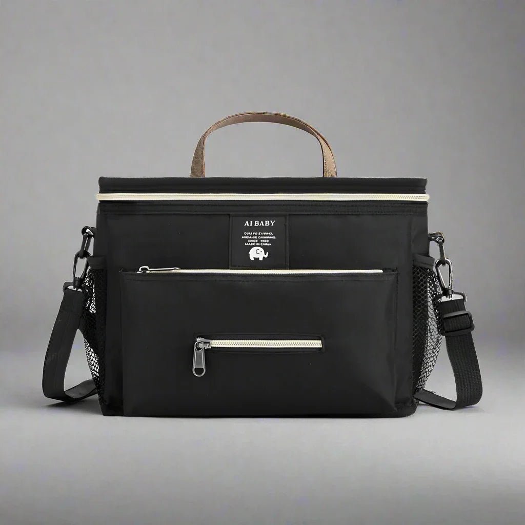 SAC A LANGER - BabyTravel™- Noir - Bébé cute