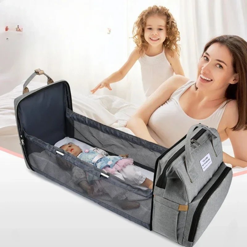 SAC A LANGER-BigBackpack™-Gris-lit