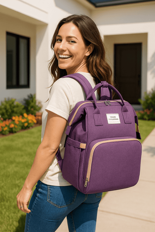 SAC A LANGER - BigBackpack™ - Violet - Bébé cute