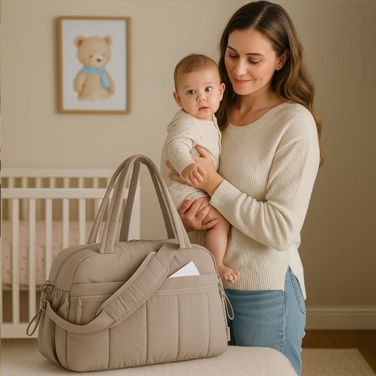 sac a langer | Multifonctionnel Élégant - Bébé cute