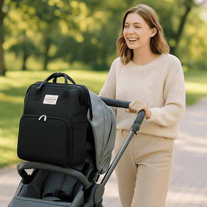 SAC A LANGER  BigBackpack™ NOIR SPACIEUX