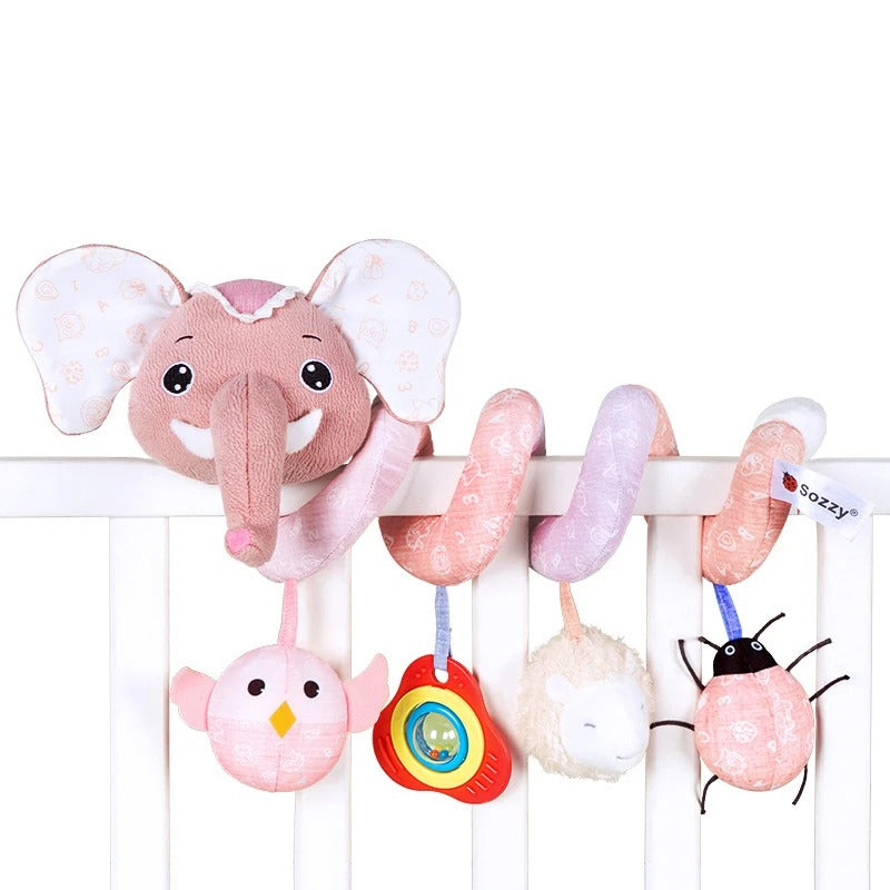 Spirale d activite bebe rose